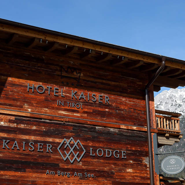 DINZLER Kaffee in der Kaiserlodge