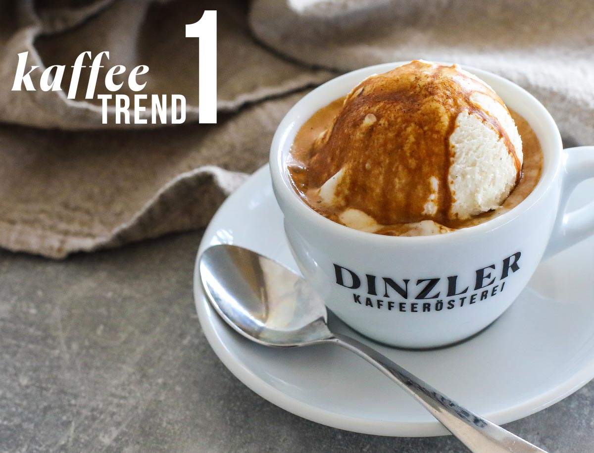 DINZLER Kaffee-Trends 2024 - Affogato