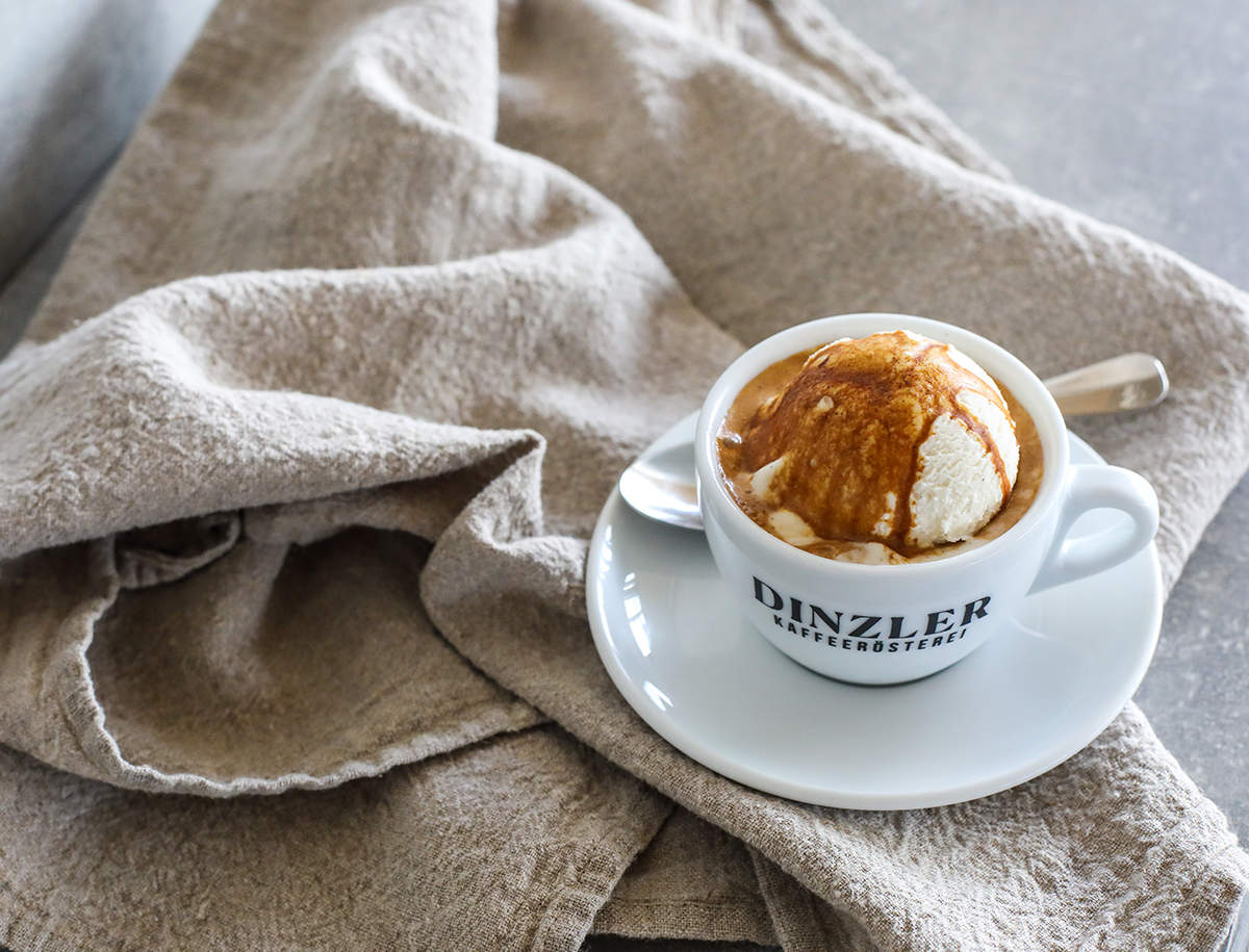 Espresso Affogato in der Tasse