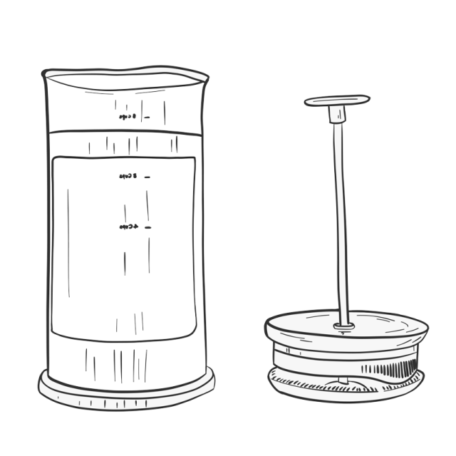 Kaffee in der French Press zubereiten | DINZLER Kaffeerösterei